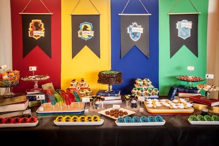 Detailed Harry Potter Birthday Party 